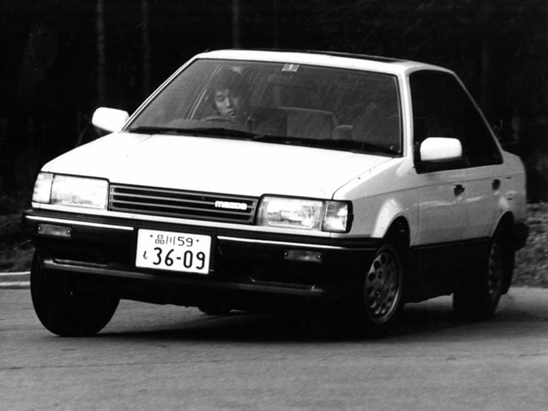 Mazda Familia (BF3P, BF5P, BFMP, BF7P) 6 поколение, седан (01.1985 - 01.1987)